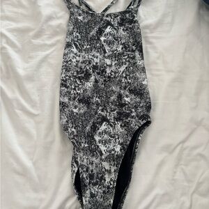 Jolyn Clothing Black and White Ryker Suit